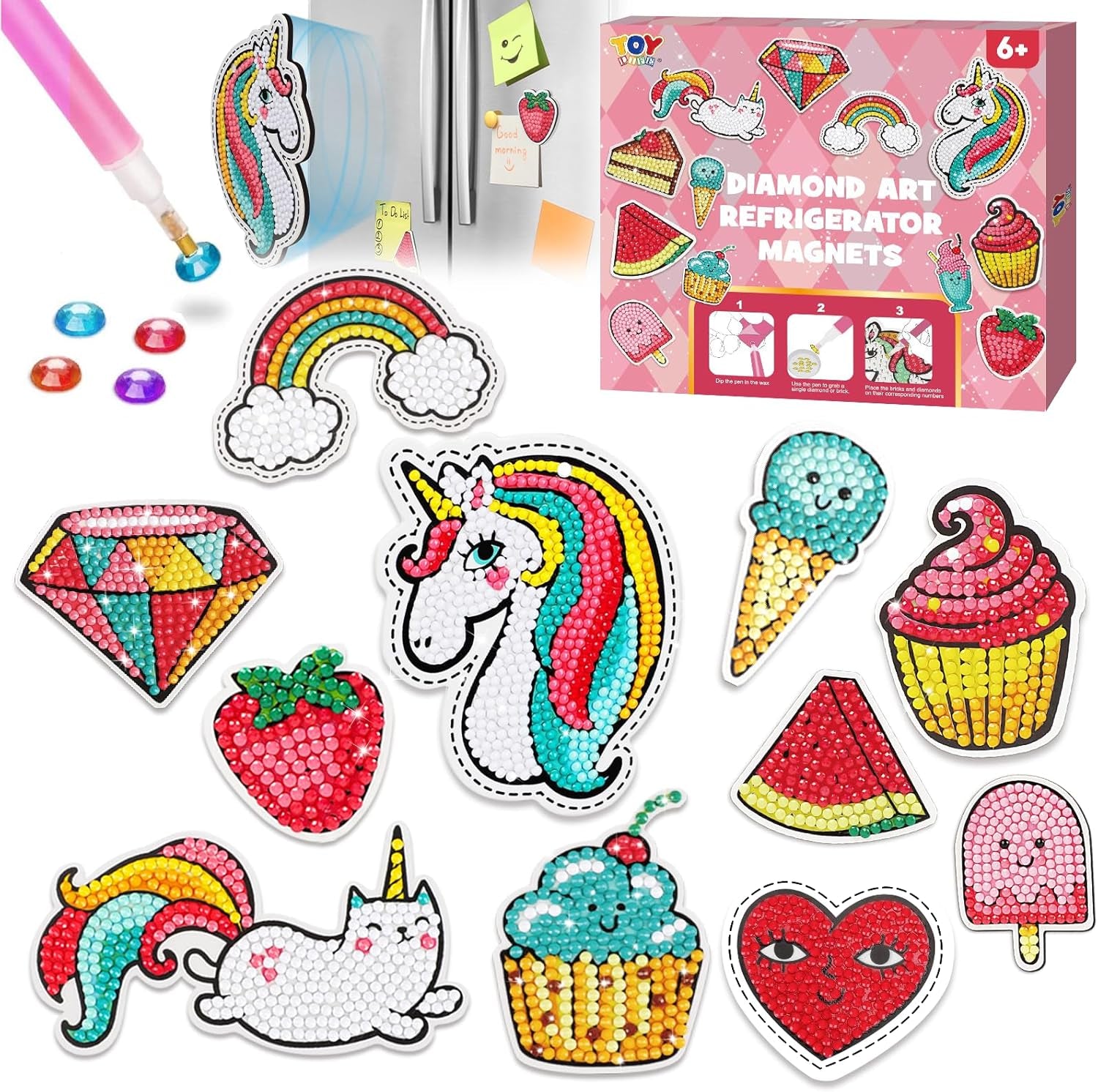 Diamond Painting Art for Kids (26 pcs)