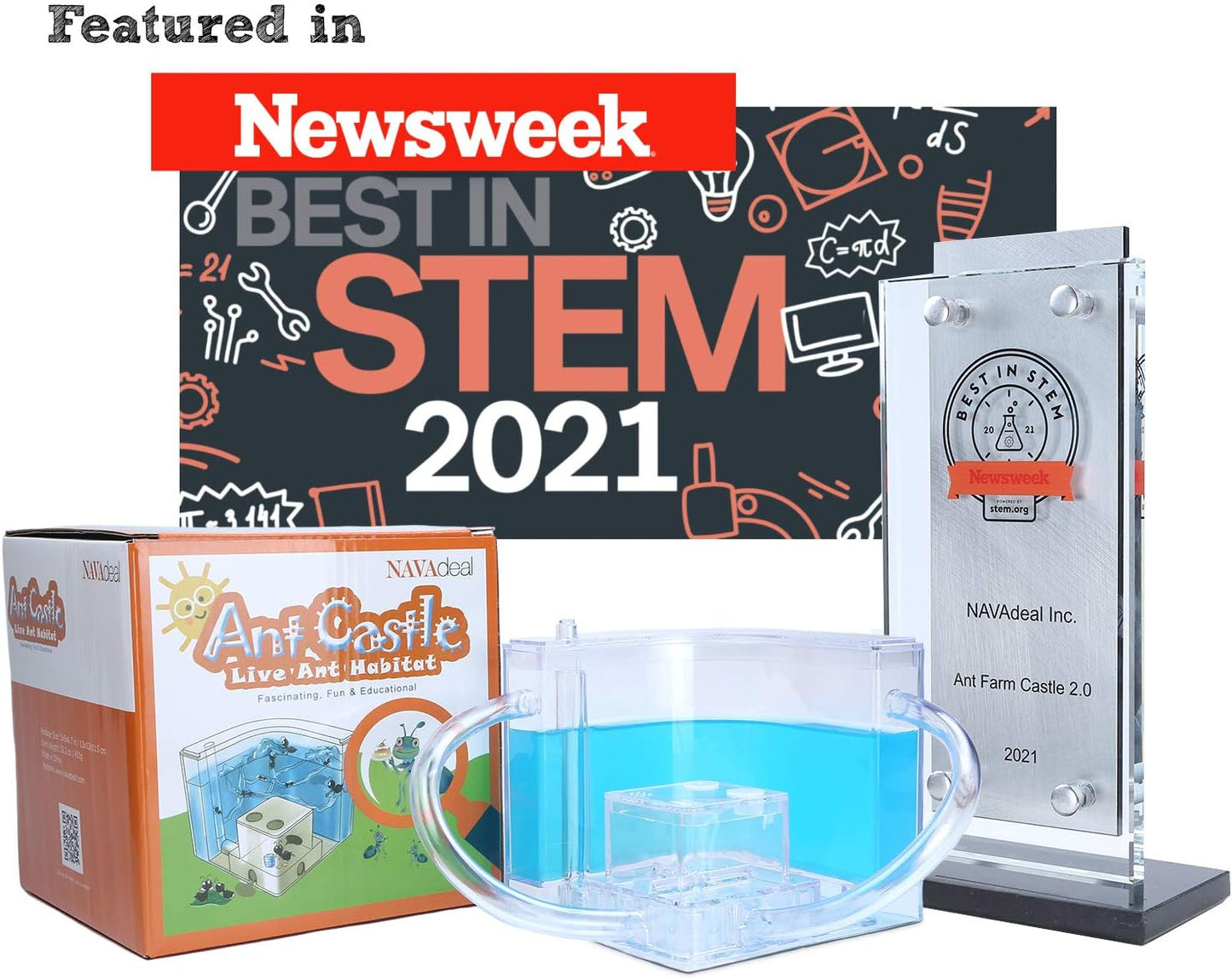 Ant Farm Castle 2.0 with Connecting Tube