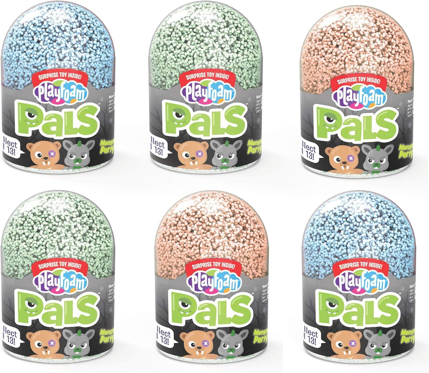 Playfoam Pals (Glow in the Dark) Monster Party 12-Pack