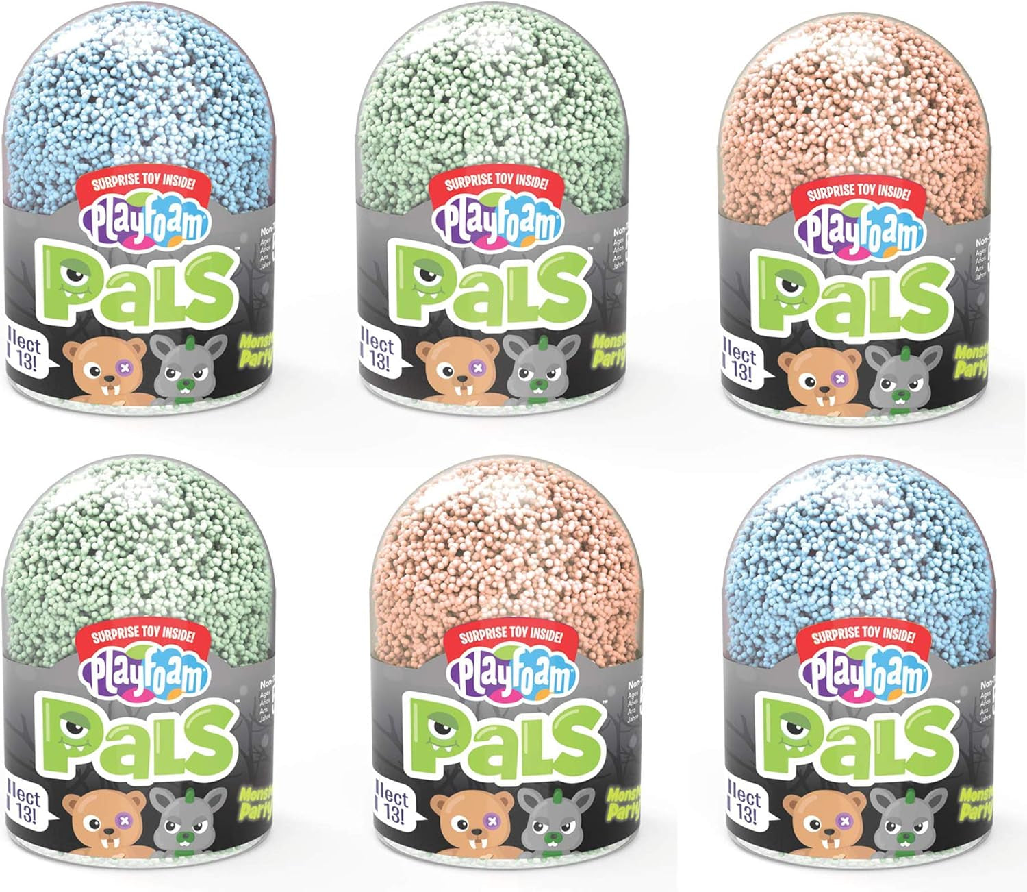 Playfoam Pals (Glow in the Dark) Monster Party 12-Pack