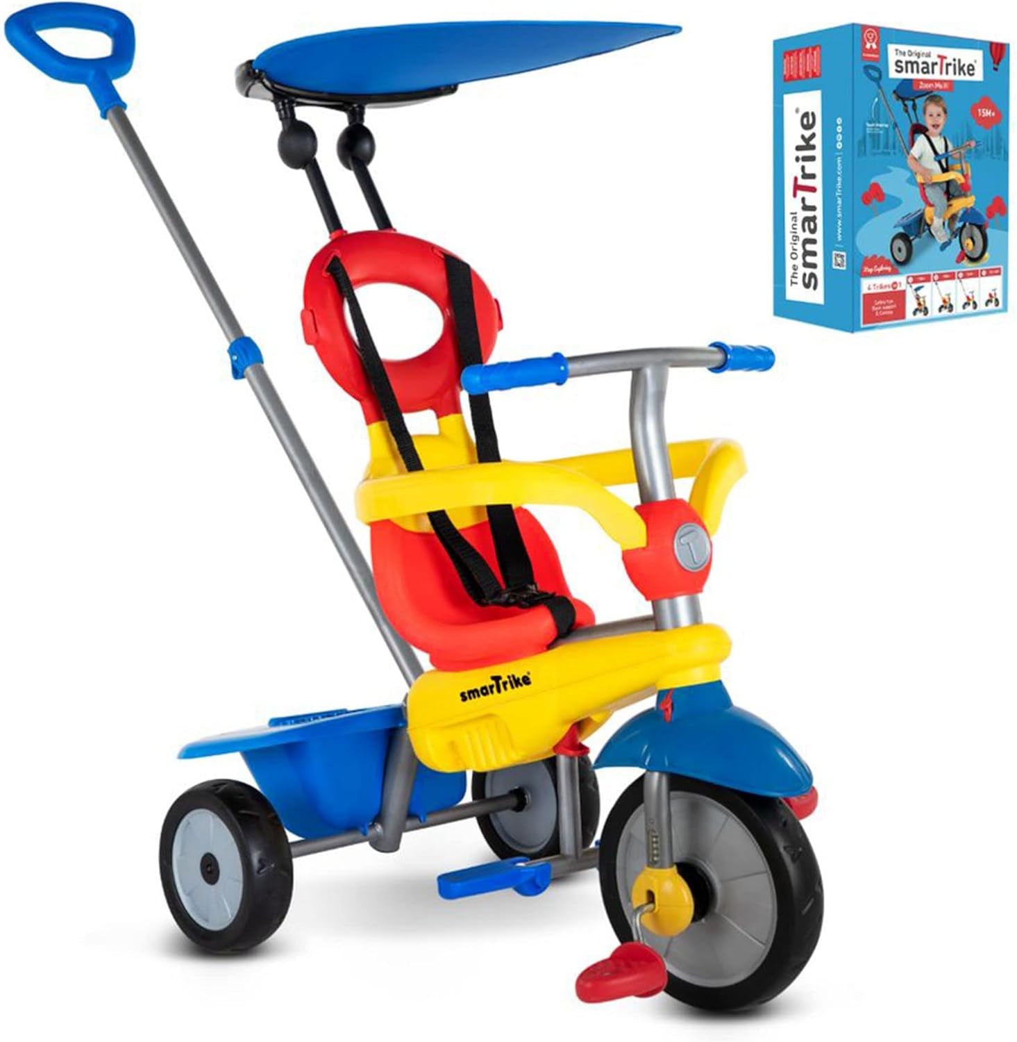 Adjustable Toddler Tricycle Push Bike