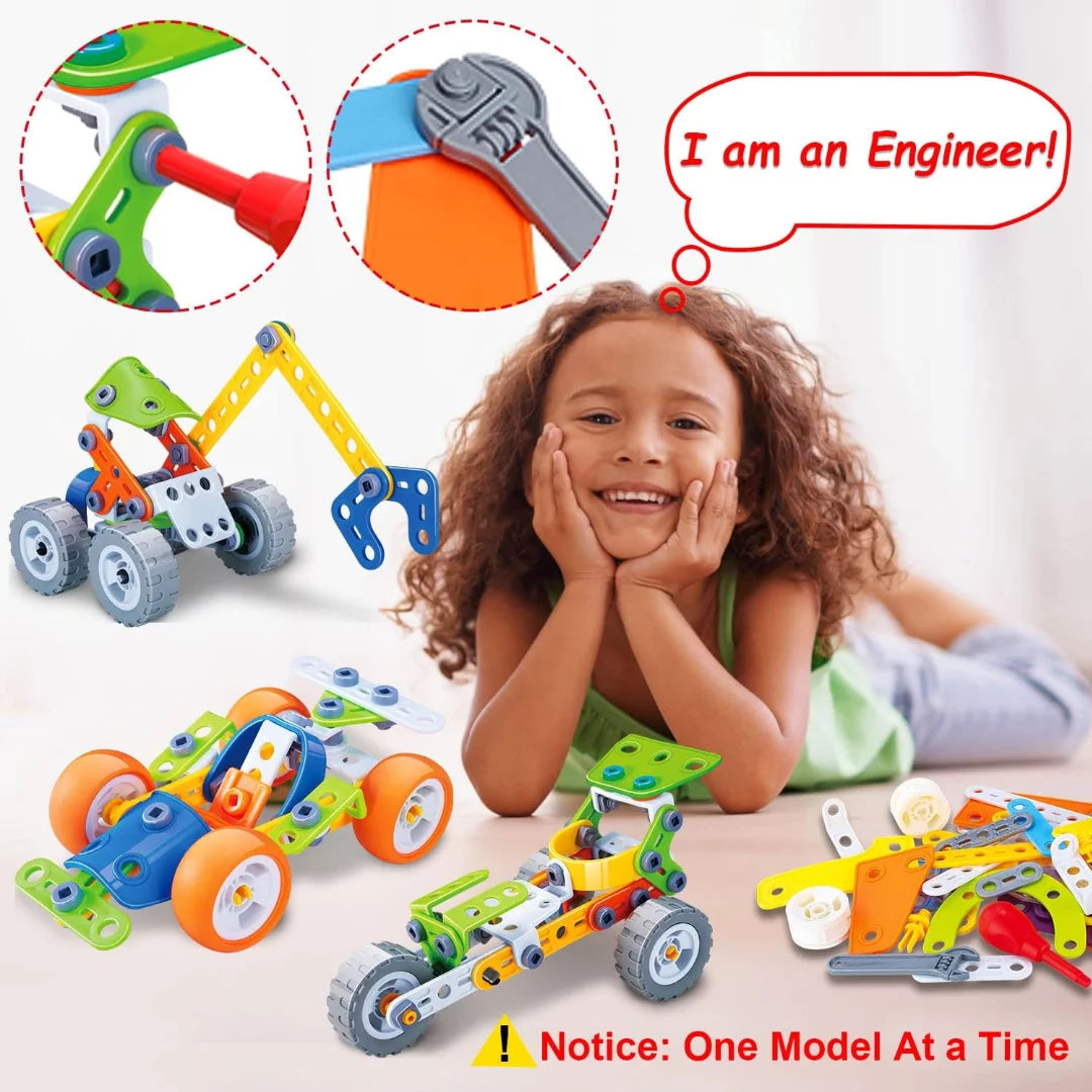 10 in 1 Robot and Vehicle Building Set