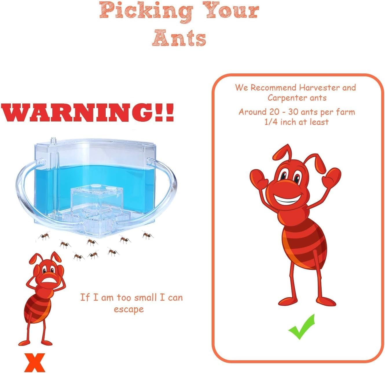 Ant Farm Castle 2.0 with Connecting Tube