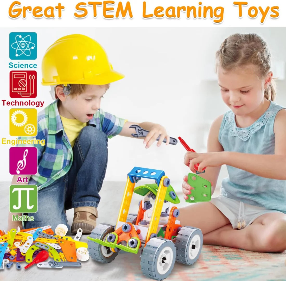 10 in 1 Robot and Vehicle Building Set