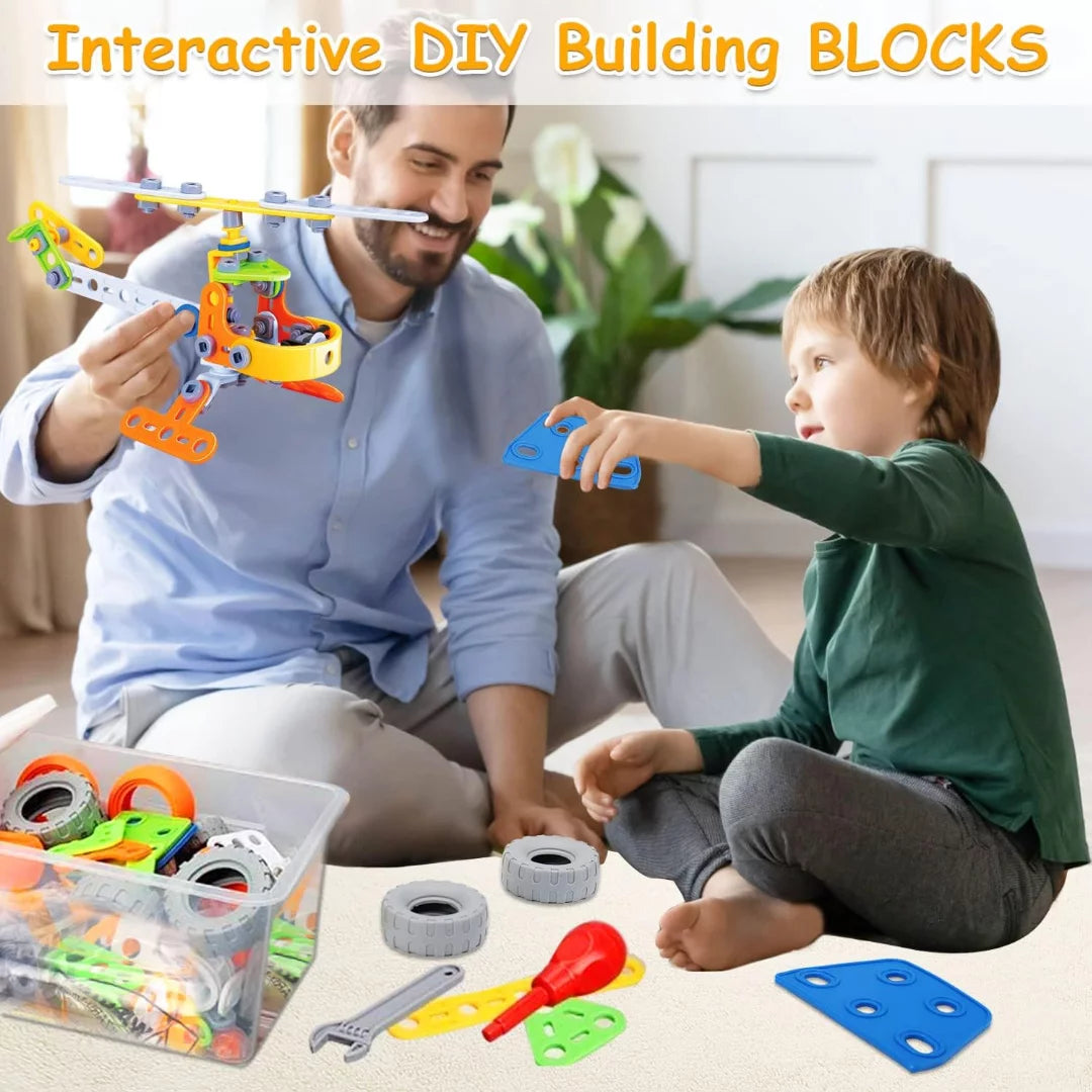 10 in 1 Robot and Vehicle Building Set