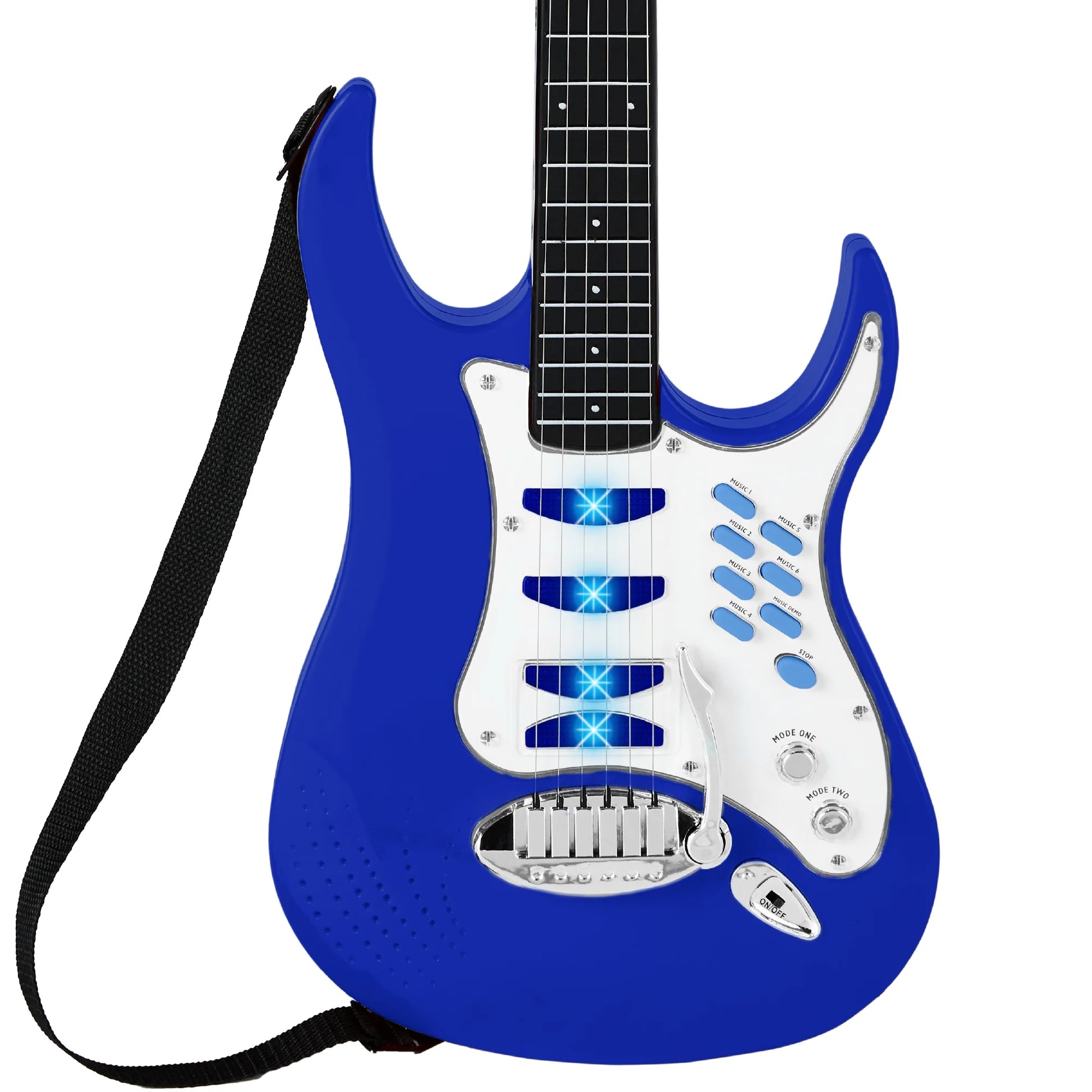 Electric Guitar Toy Play Set W/ 6 Demo Songs